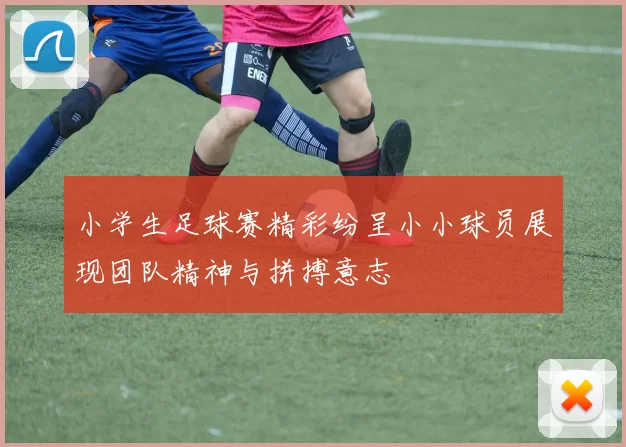 小学生足球赛精彩纷呈小小球员展现团队精神与拼搏意志